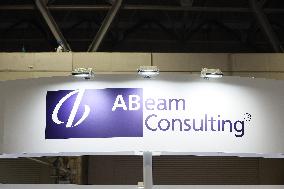 Abeam Consulting signboard and logo